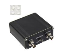 ZUJIABAO Sintonizador manual de antena de aleación de aluminio con conector BNC para frecuencia de 3 a 28 MHz, 5 W continua y intermitente de 10 W, sintonizador de baja pérdida
