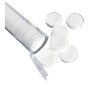 ZUJIABAO Soft Cottons Desechables Cara Comprimida en Tubo Higiénico para Piel Sensible Activación Rápida de Agua Camping Higiénico