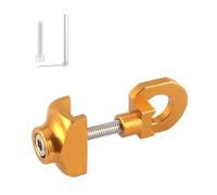 ZUJIABAO Tensor de cadena de aleación de aluminio para bicicleta, estabilizadores de ajuste de una sola velocidad, herramienta de ajuste de caída