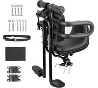 ZUKKA Asiento de bicicleta infantil - Soporte delantero, asiento delantero de bicicleta para niños con mango de barandilla, asiento de bicicleta para niños para bicicleta de adultos, asiento de
