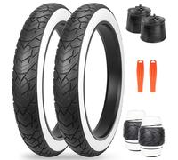 ZUKKA Fat Bike Tire - Neumático de bicicleta de montaña de 66 x 10 cm, ETRTO 98-559 con tubo interior de bicicleta de 66 cm, 26 x 4,0 AV35 mm, ranuras profundas resistentes, plegable, repuesto todo