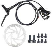 ZUKKA Frenos de disco hidráulicos traseros derechos 1550 mm separados con un disco de freno de 160 mm para MTB, bicicleta eléctrica, bicicleta grasa