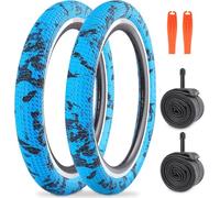 ZUKKA Juego de 2 neumáticos de Bicicleta 30TPI de 20 Pulgadas, 20 x 2,10, 56-406 Plus, Paquete de 2 Unidades, 20 Pulgadas, 20 x 1,75/2,125 AV35, para Bicicletas de,MTB