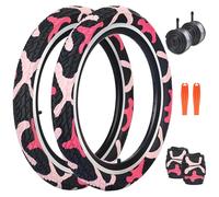 ZUKKA Juego de 2 neumáticos plegables para bicicleta de 20 pulgadas y 20 x 2,35 pulgadas, neumáticos plegables y juego de 2 unidades de 20 pulgadas, válvula Schrader AV35 mm, neumáticos de repuesto