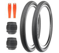 ZUKKA Juego de Par de Neumáticos de Bicicleta 26 x 2.125 Pulgadas Plegable Neumáticos 30 TPI Bicicletas Abrigo 54-559 para Bicicleta de Carretera, Bicicleta de Montaña, Bicicleta E Bike, Suciedad