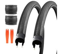 ZUKKA Neumáticos de carrera bicicleta 28 pulgadas, paquete de 2 unidades, 700 x 28 C, abrigo para carretera 28-622, para Gravel Bike, Mountain Bike MTB