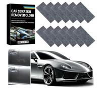 ZukQvrivelig Paño del Coche,12 Reparador Arañazos Coche, Nano Sparkle Cloth,Borra Rayas Trapo Coche Multifunción,Reutilizable,Repara Fácilmente Arañazos De Pintura y Manchas de Agua