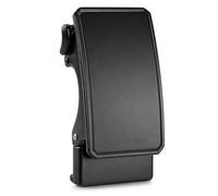 Zukunftsenkel Hebilla de cinturón automática negra para hombre, hebilla de trinquete de metal para cinturón de 38 mm, elegante hebilla intercambiable infinitamente ajustable, hebilla para tela de