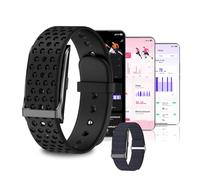 ZukZythepsor Pulsera Fitness Multifunción,Pulsera Fitness sin Pantalla,Pulsera Inteligente Resistente al Agua,Pulsera de Ritmo Cardíaco127 Modos de Deporte Correa*2