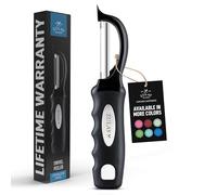 Zulay Kitchen Prima giratoria pelador de Verduras - Mango ergonómico Confortable con Ideal lámina para hortalizas, Patatas y Zanahorias de Cocina