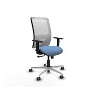 Zulema sincro malla blanca bali azul cielo brazos 1d base aluminio ru