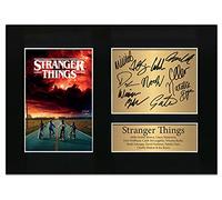 Zulu Image Stranger Things TV Show Series 10 Cast Firmado A4 Autógrafo impreso reproducción de fotos impresión impresión impresión imagen #10, sala de estar
