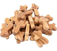 Zuluf Madera de olivo con cruz hecha a mano en Belén, 6L x 2W cm, Madera