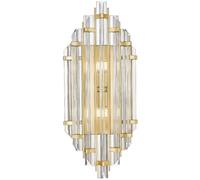 Zuma Line Alexandria lámpara de pared 2x42 W transparente-oro W0556-02A-V7V7