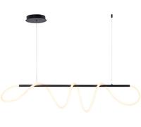 Zuma Line Balbo lámpara colgante 1x45 W negro 20006PM-BK