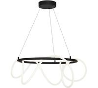 Zuma Line Balbo lámpara colgante 1x58 W negro 20006PL-BK