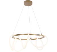 Zuma Line Balbo lámpara colgante 1x58 W oro 20006PL-GD