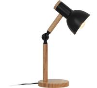 Zuma Line Balbo lámpara de sobremesa 1x40 W negro-madera T22004B-BL