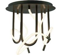 Zuma Line Balbo lámpara de techo 1x45 W negro 2023573-BK