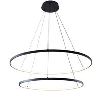 Zuma Line Breno lámpara colgante 1x60 W negro 2023200-BK