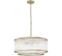 Zuma Line Sergio lámpara colgante 6x60 W transparente-oro P0528-06H-V6AC