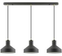 Zuma Line Sigma lámpara colgante 3x40 W negro A8016S-3A
