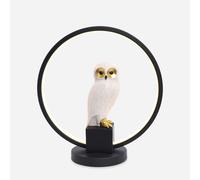 Zuma Line Sowa lámpara de noche 1x4 W blanco-negro-oro EX04F332U-1