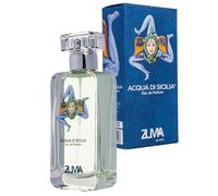 Zuma Profumi - Acqua di Sicilia 50 ml - Perfume Hombre Eau de Parfum | Fragancia Aromática con Albahaca, Cedro y Bergamota - El Auténtico Mediterráneo entre Hierbas y Maderas - Made in Italy