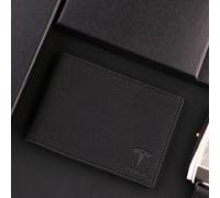 ZUMAHA Carteras Monederos y Tarjeteros Fundas Porta Tarjetas Monederos Cartera Hombre Tarjetero Mujer para Tesla Model 3 Model Y Model S Model X Gift Accessories,Blackstyle
