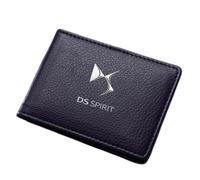 ZUMAHA Carteras Monederos y Tarjeteros Fundas Porta Tarjetas Monederos Cartera Hombre Tarjetero Mujer para DS 4S DS 5LS DS5 DS6 DS7 DS9 DS3 DS4 Gift Accessories,Cyanstyle