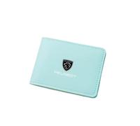 ZUMAHA Carteras Monederos y Tarjeteros Fundas Porta Tarjetas Monederos Cartera Hombre Tarjetero Mujer para Peugeot 308CC 308SW 4008 407 607 RCZ 307CC Gift Accessories,Bluestyle