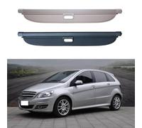 ZUMAHA Coche Cubiertas Carga Retráctil Maletero Trasero para Mercedes-Benz B Class W245 B180 B200 2008 2009 2010 2011 Multifunctional Cargo Protector Almacenamiento Accesorios,Blackstyle