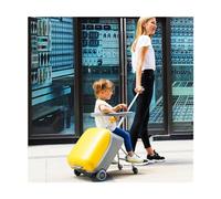 ZUMAHA Maleta de Viaje Maleta de Paseo, Equipaje expandible para niños, barandilla giratoria, Ruedas, Bloqueo de contraseña para niños, Equipaje de Viaje de 20 Pulgadas Durable