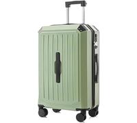 ZUMAHA Maleta de Viaje Maletas de Equipaje Cremallera a Prueba de explosiones con portavasos Maletas Ruedas Soporte de Varilla de tracción para Equipaje a Cuadros anticaída Durable