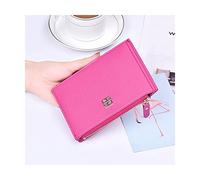 ZUMAHA Nuevo Carteras delicadas y ultrafinas, Minimalistas, para Mujer, con Cremallera, Tarjetero pequeño, Billetera organizada y de fácil Acceso Cartera