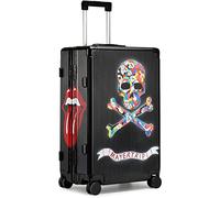 ZUMAHA Nuevo Creatividad Maleta Trolley Graffiti Art Tendencias de la Moda Llevar en la Mano Equipaje rígido Ligero Durable 4 Ruedas giratorias Equipaje