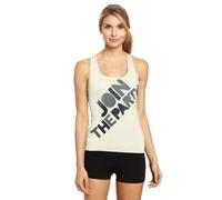 Zumba Fitness - Camiseta de Tirantes para Mujer Blanco Buff Talla:Large