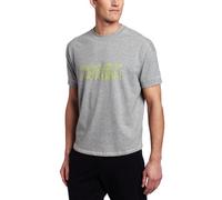 Zumba Fitness LLC del Hombre Slam caída Hombro tee, Hombre, Beige, Small