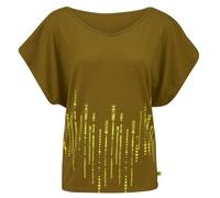 Zumba Fitness T-Shirt - Camiseta de Fitness para Mujer, Color Verde, Talla L