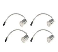 Zumbador Advertencia 4 Uds Sensor De Aparcamiento PDC PZ362-00208 PZ36200208 PZ36200201 PZ362-00201 188300-4110 188300-9060 1883004110 para Camry RX Sensor(Gold)