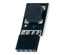 Zumbador de alarma ABS para placas base que garantiza la ausencia de ruido en oficinas, placas base de alta sensibilidad, zumbadores para detección de fallos de la caja de la computadora con