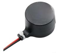 Zumbador impermeable IP67 fuerte sirena electrónica 5V-24V DC para alarma de sensor de aparcamiento de coche, uso al aire libre, 33 mm