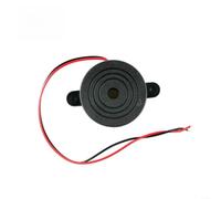 zumbador piezoeléctrico activo 90dB 3-24V DC 2900Hz, vivienda continua del ABS del tono de 42x16m m para los dispositivos industriales de la prueba/de la medida