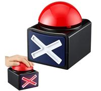Zumbadores de juego con luces y sonidos, zumbadores de respuesta para el juego - Divertido juego Responder a los zumbadores de fiestas,Trivia Quiz ha encontrado el talento para noches de juegos