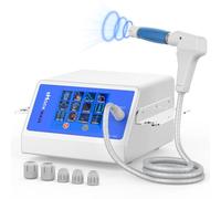 Zumifycool Máquina de terapia de ondas de choque, alivio del dolor, neumática, 0,5-10 bar, dispositivo extracorpóreo de onda de choque, sin efectos secundarios