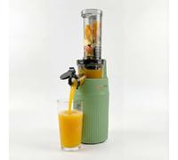 Zuminstant Compacto - Exprimidor eléctrico de zumo: Prensado en Frío, Rico en Nutrientes, Licuadora sin espuma, Ahorro de Espacio, Elegante y Versátil - Para Frutas y Verduras Frescas - 100W (Menta)