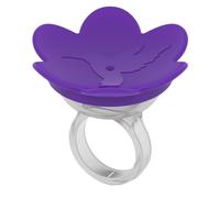 ZUMMR Hummingbird Ring Feeder Purple Hand Feed Hummingbirds Right in Your Backyard Get up Close and Personal with Nature P