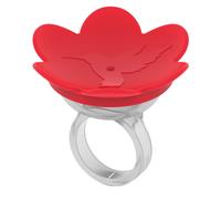 ZUMMR Hummingbird Ring Feeder (Red) - Hand Feed Hummingbirds Right in Your Backyard. Get up Close and Personal with Nature. Proudly Made in The U.S.A.