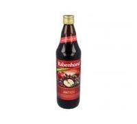 Zumo Antiox Puro Rabenhorst 750ml - Pack de 2, Formato Ahorro de Elixir Frutal y Botánico de Presión Directa Enriquecido con Vitamina C