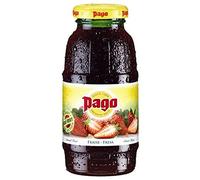 Zumos Pago - Bebida de Fresa a partir de Zumo de fresa Pack 12 x 200ml Especialidades